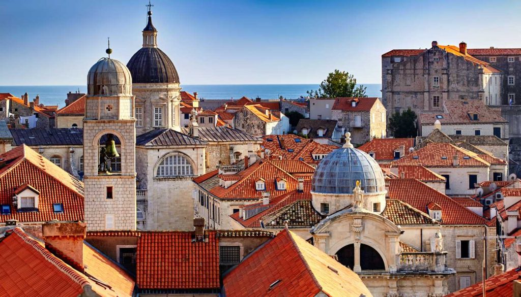 Dubrovnik - The Old Town in Dubrovnik, Croatia