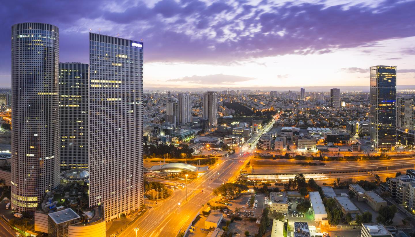 Tel Aviv - Tel Aviv at sunset, Israel