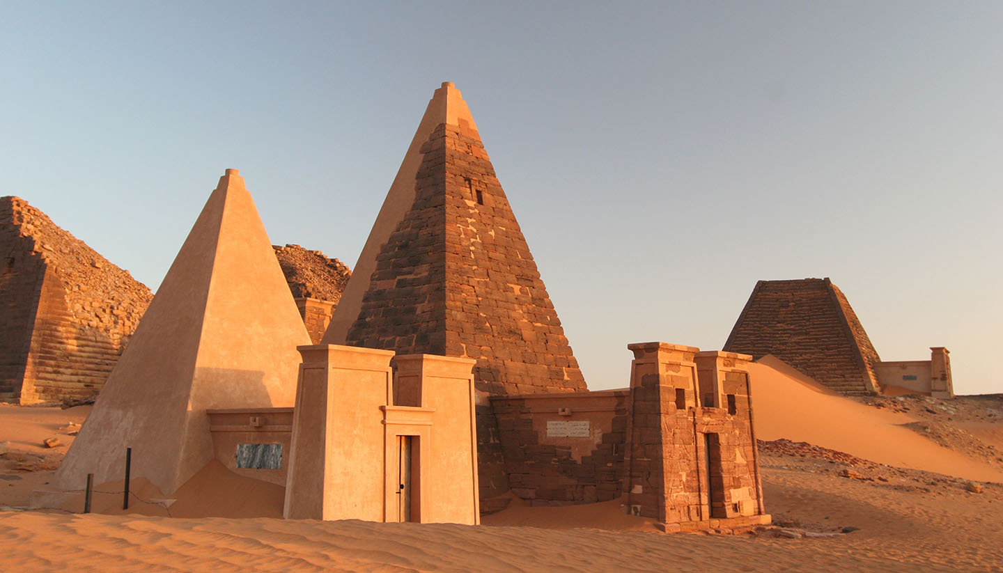 Sudan - Famous Meroe pyramids, Sudan
